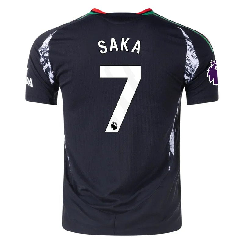 Bukayo Saka Arsenal 24/25 II Away Jersey - Player Version