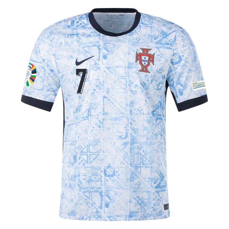 Cristiano Ronaldo Portugal 24/25 II Away Jersey - Fan Version