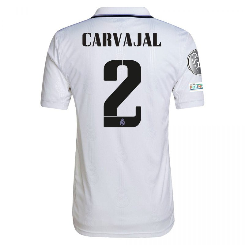 Dani Carvajal Real Madrid 22/23 UCL I Home Jersey - Fan Version