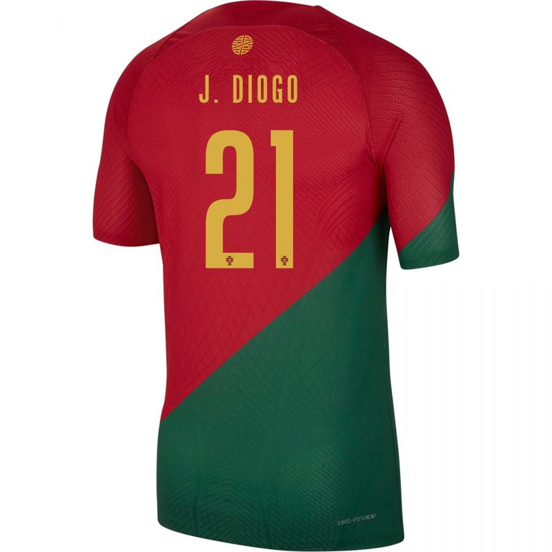 Diogo Jota Portugal 22/23 I Home Jersey - Player Version