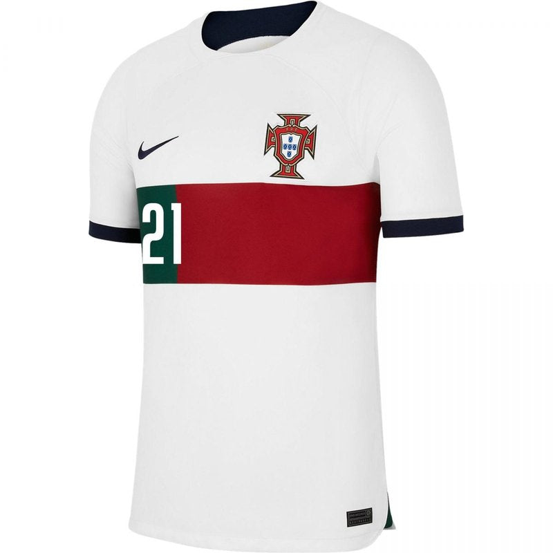 Diogo Jota Portugal 22/23 II Away Jersey - Fan Version