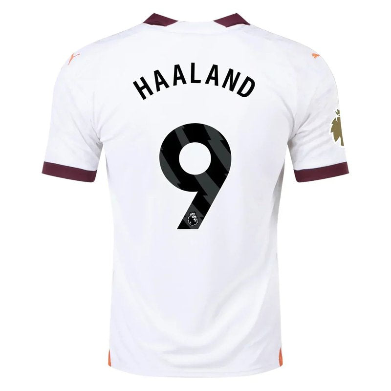 Erling Haaland Manchester City 23/24 II Away Jersey - Fan Version