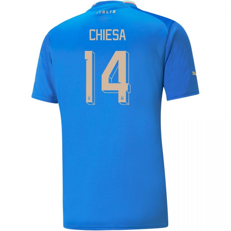 Federico Chiesa Italy 22/23 I Home Jersey - Fan Version