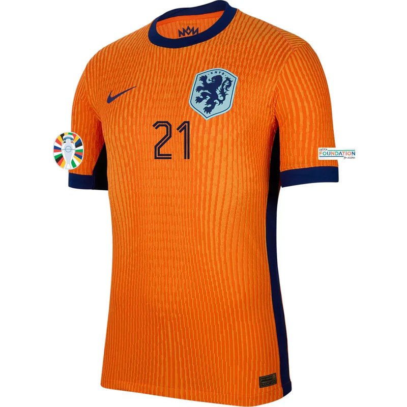 Frenkie de Jong Netherlands 24/25 I Home Jersey - Player Version