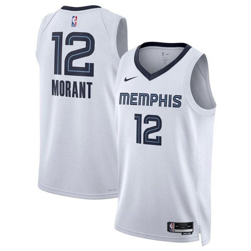 Ja Morant Memphis Grizzlies Unisex 2023 NBA Jersey - Association Edition - White