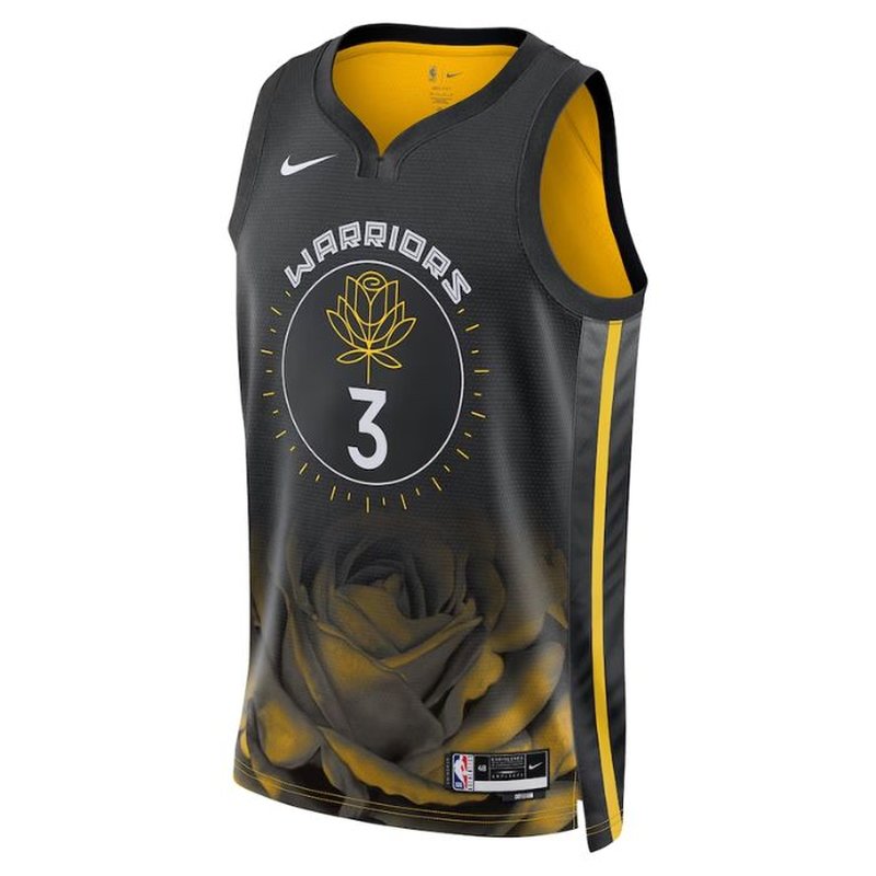 Jordan Poole Golden State Warriors Unisex 2023 NBA Jersey - City Edition - Black