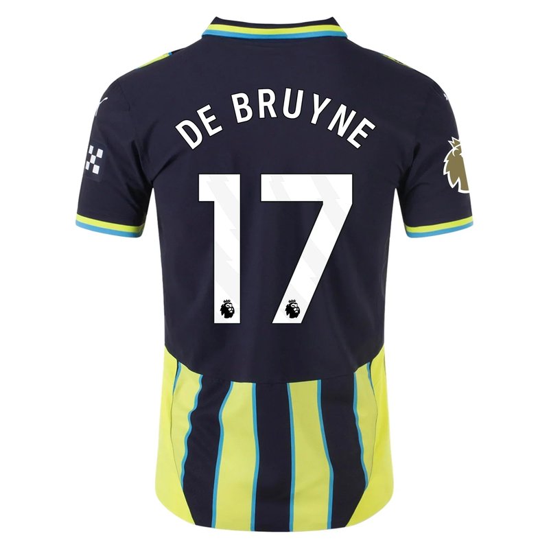 Kevin De Bruyne Manchester City 24/25 II Away Jersey - Player Version