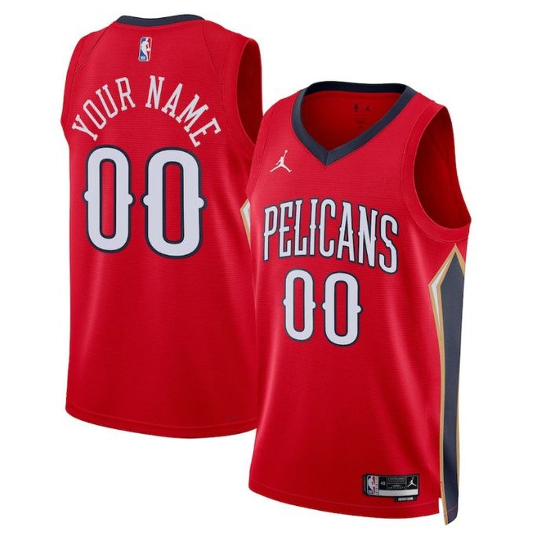 New Orleans Pelicans Unisex 2023 NBA Jersey - Statement Edition - Red