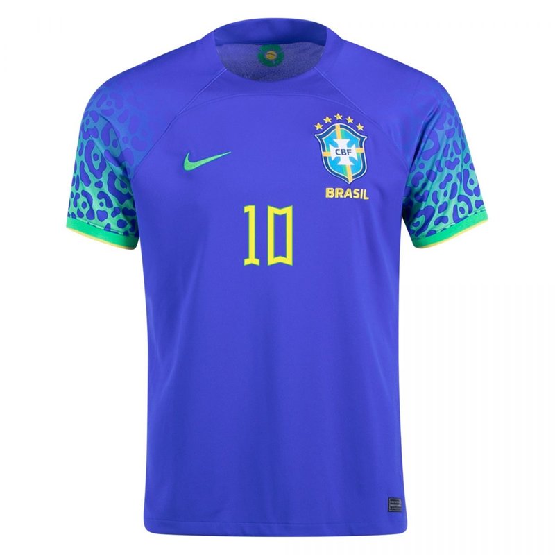 Neymar Brazil 22/23 II Away Jersey - Fan Version