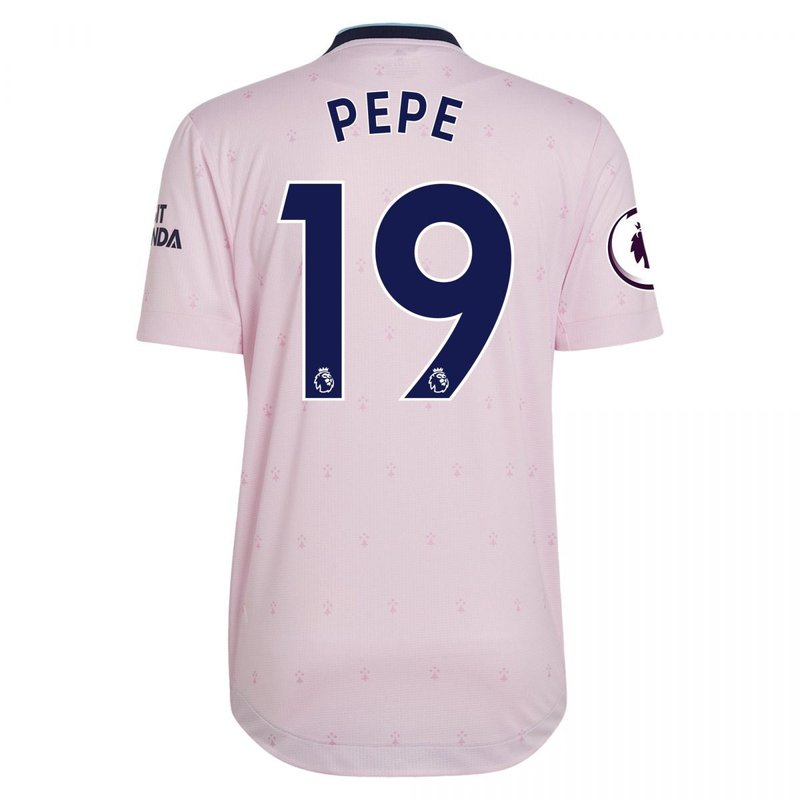 Nicolas Pépé Arsenal 22/23 III Third Jersey - Player Version