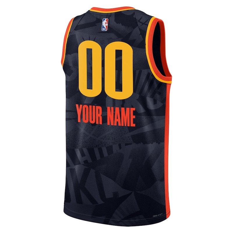 Oklahoma City Thunder Unisex 23/24 NBA Jersey - Navy - City Edition