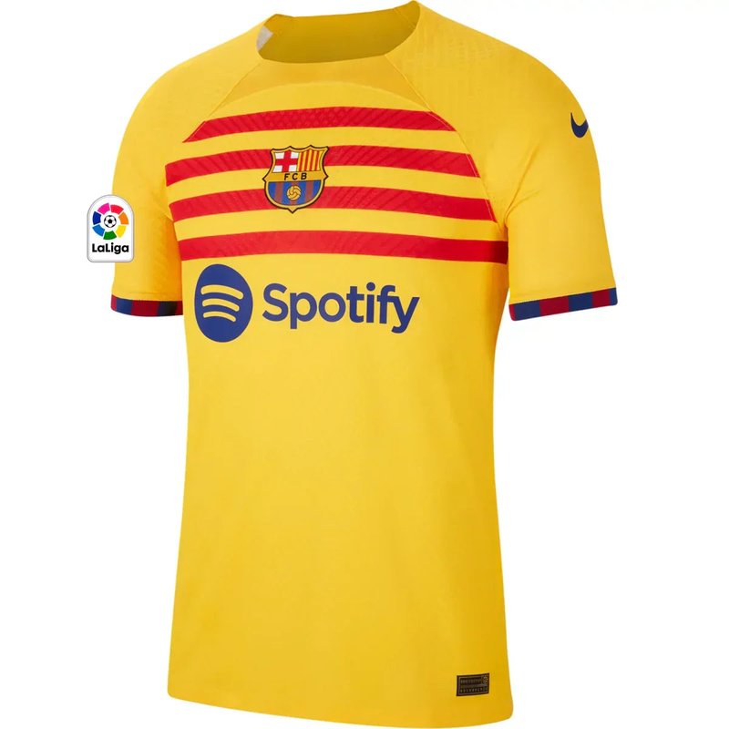 Ousmane Dembélé Barcelona 22/23 Senyera IV Fourth Jersey - Player Version