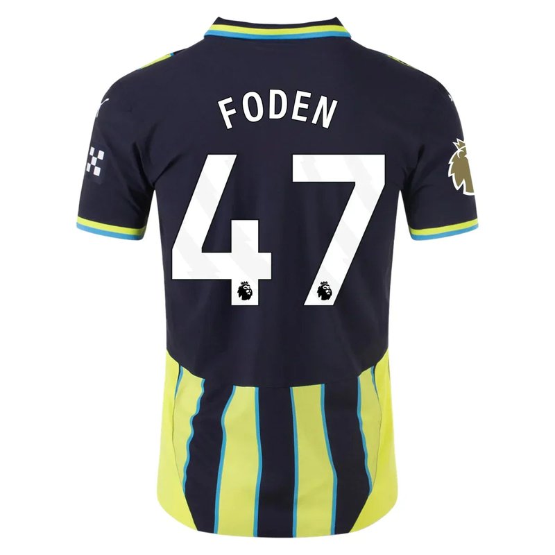 Phil Foden Manchester City 24/25 II Away Jersey - Player Version