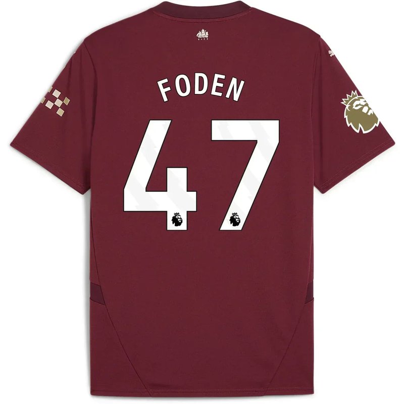 Phil Foden Manchester City 24/25 III Third Jersey - Fan Version