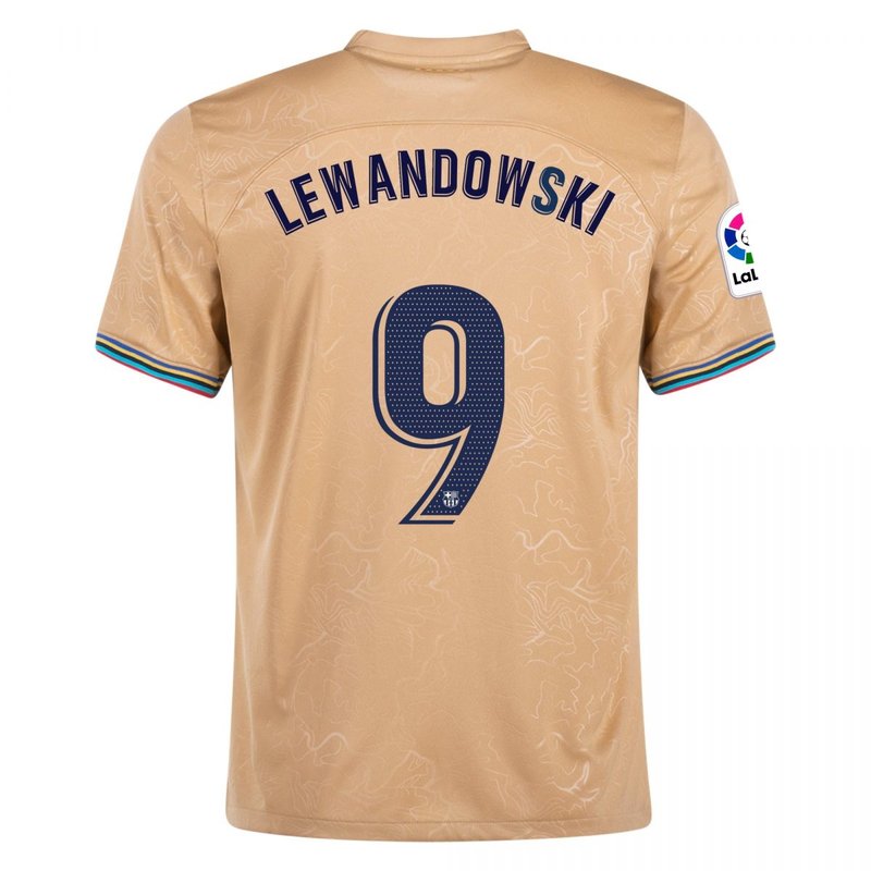 Robert Lewandowski Barcelona 22/23 II Away Jersey - Fan Version