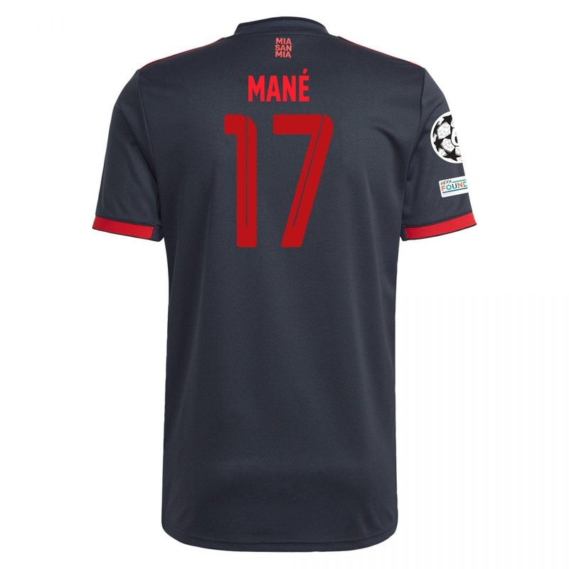 Sadio Mané Bayern Munich 22/23 III Third Jersey - Fan Version