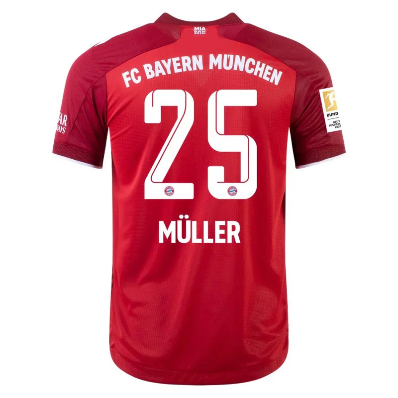 Thomas Müller Bayern Munich 21/22 I Home Jersey - Player Version