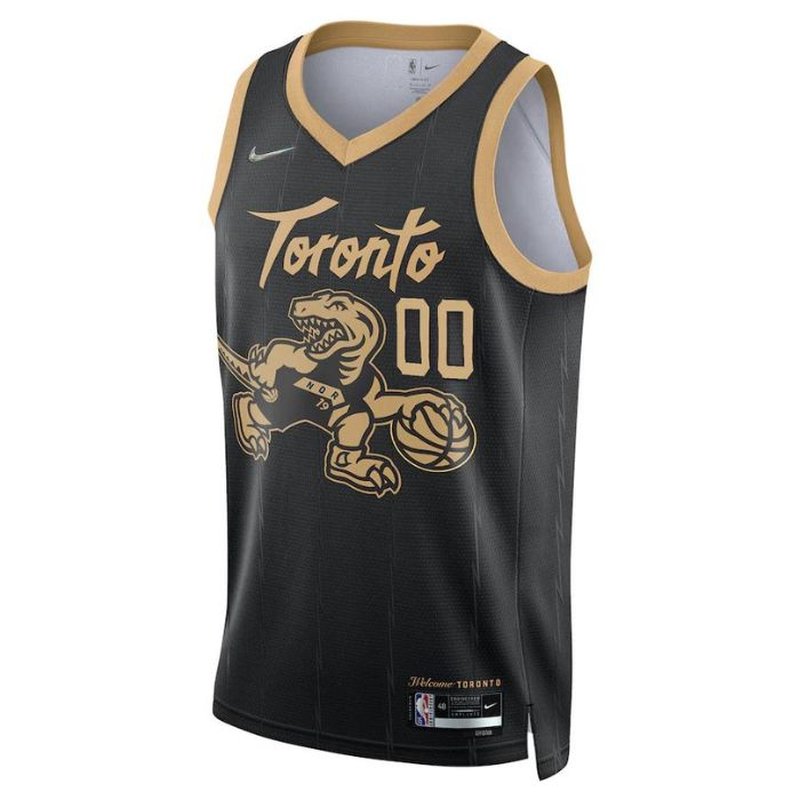 Toronto Raptors Unisex 2021/22 NBA Jersey - City Edition - Black