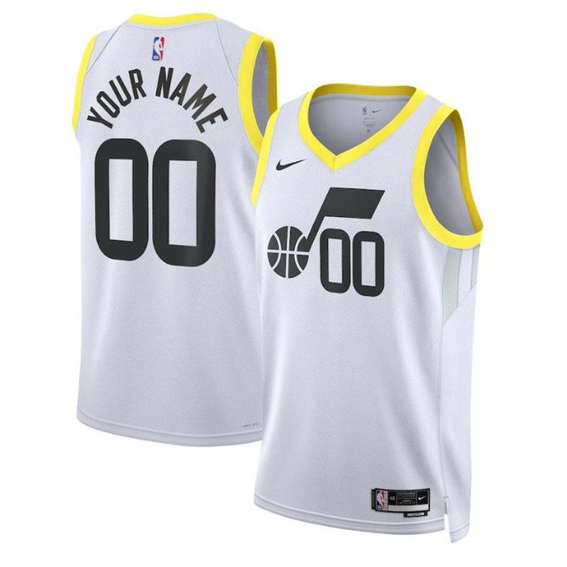 Utah Jazz Unisex 2023 White NBA Jersey - Association Edition