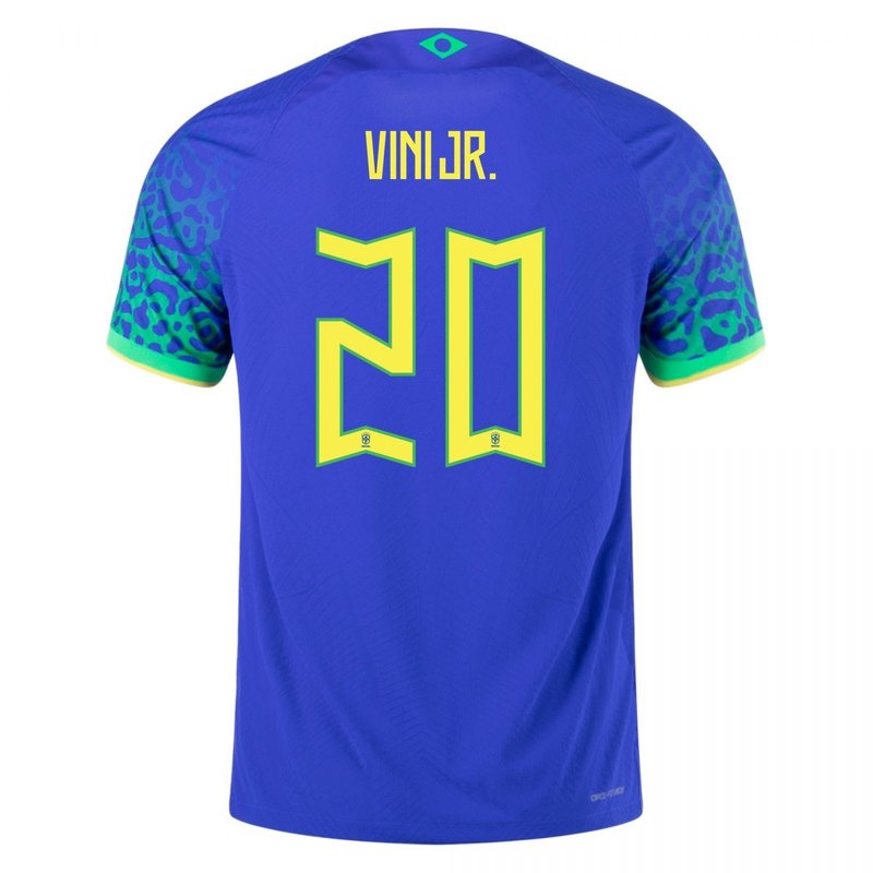 Vinicius Jr. Brazil 22/23 II Away Jersey - Player Version