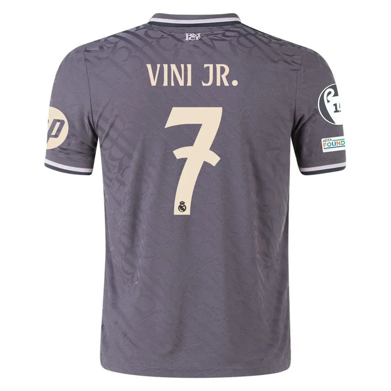 Vinicius Jr. Real Madrid 24/25 III Third Jersey - Player Version