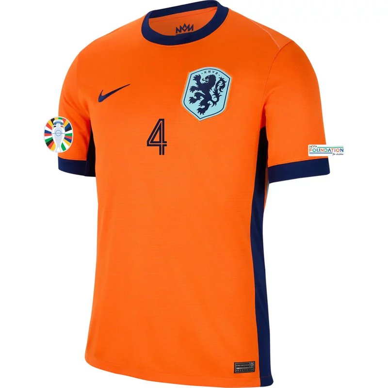 Virgil van Dijk Netherlands 24/25 I Home Jersey - Fan Version