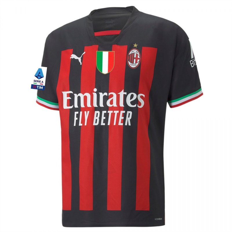 Zlatan Ibrahimović AC Milan 22/23 I Home Jersey - Player Version